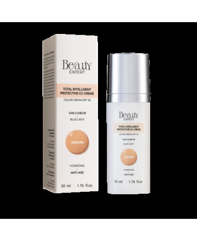 Защитаващ и оцветяващ TiPi CC крем BeautyExpert Me...